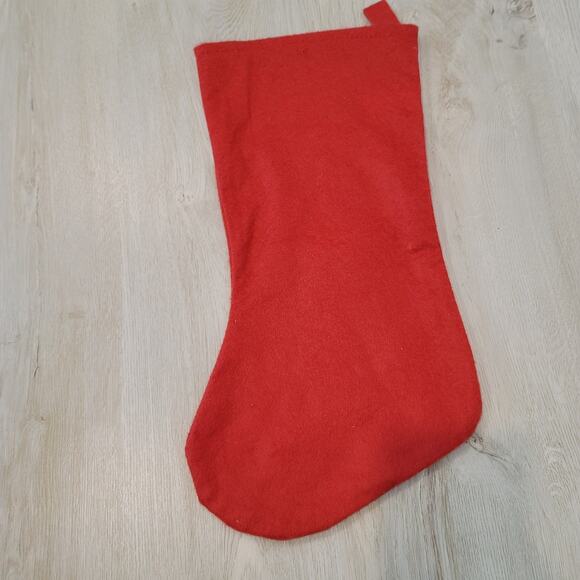 NWOT Red & White Christmas Noel Stocking - Picture 3 of 6
